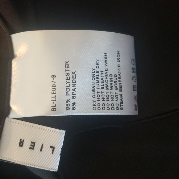 Lattelier Asymmetric Lace Hem Fit and Flare Gather Little Black Dress Sz XL - Picture 10 of 13